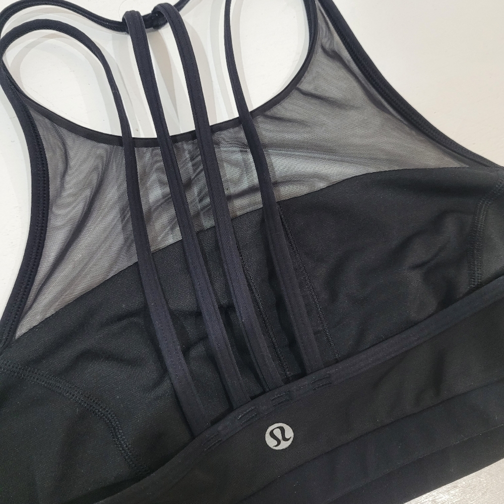 Lululemon Get Set Bra Black Size 8 - Picture 11 of 11